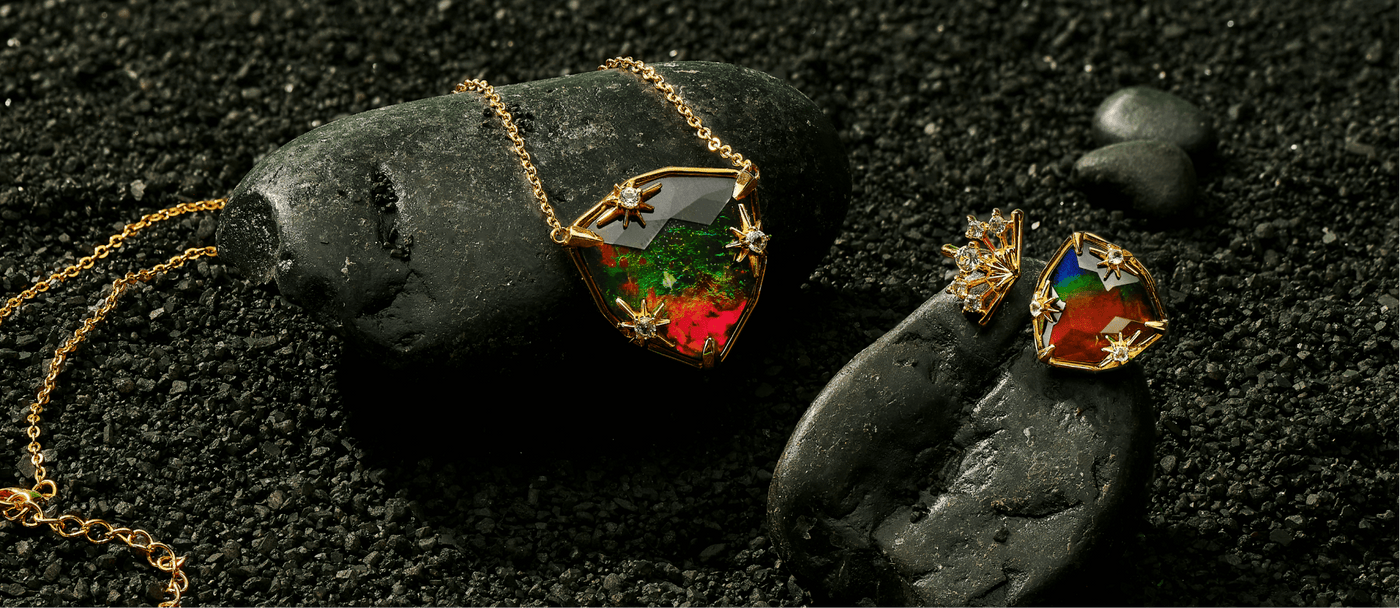 Ammolite Jewellery and Gemstones