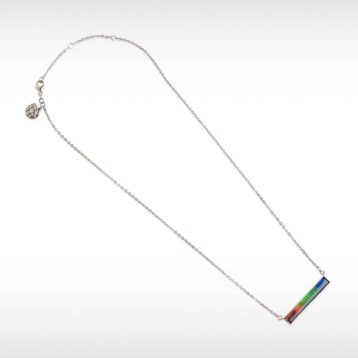 Barre Ammolite Pendant in Sterling Silver