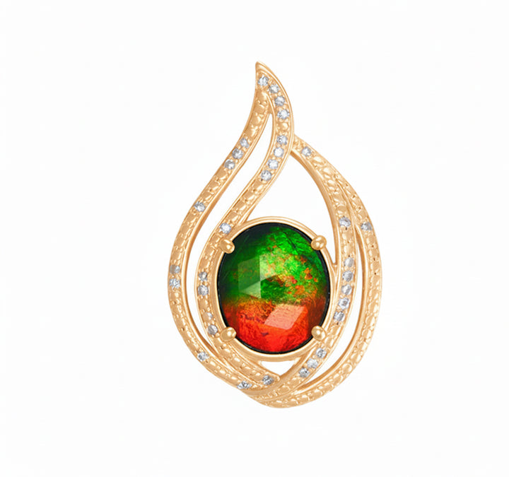 Sterling Silver Sapphire Pendant