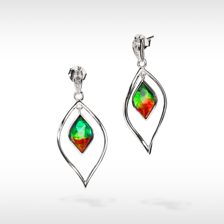 Sterling Silver Topaz Earring