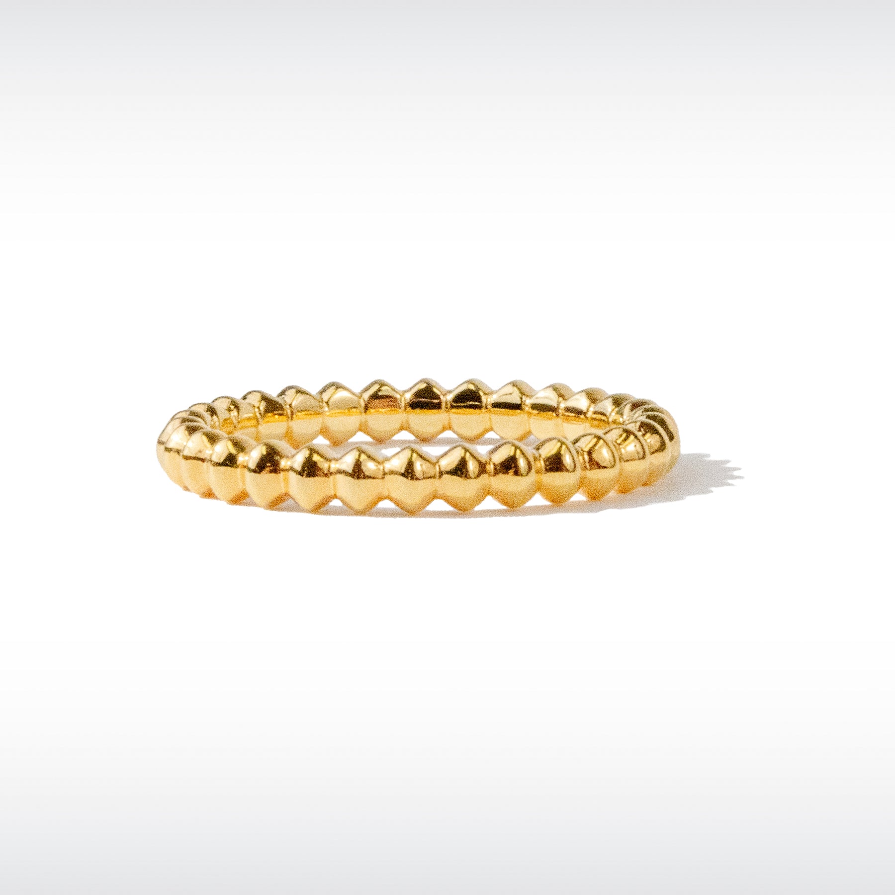 Accent Color Rings Accents Ring in Sterling Silver with Gold Plating – KORITE