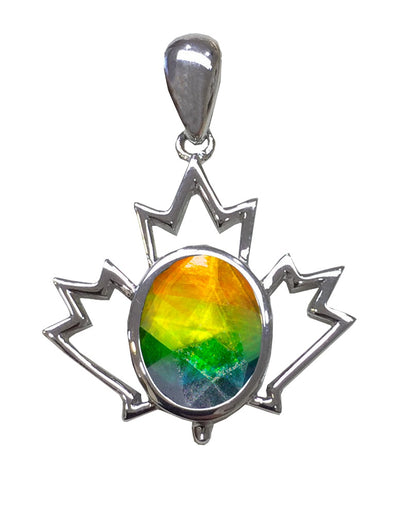 Canadiana Sterling Silver Pendant