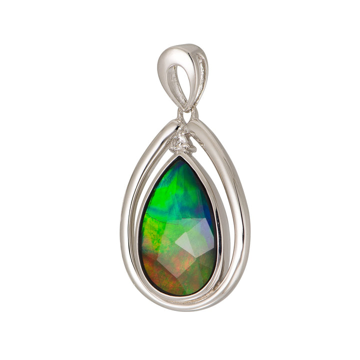 Nyla Sterling Silver Sapphire Pendant