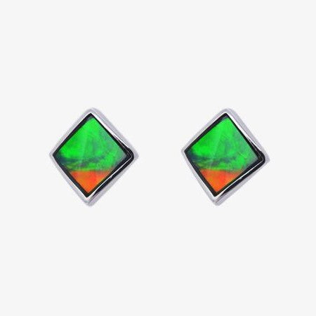 Women's Nola 14K Gold A Grade Ammolite Earrings