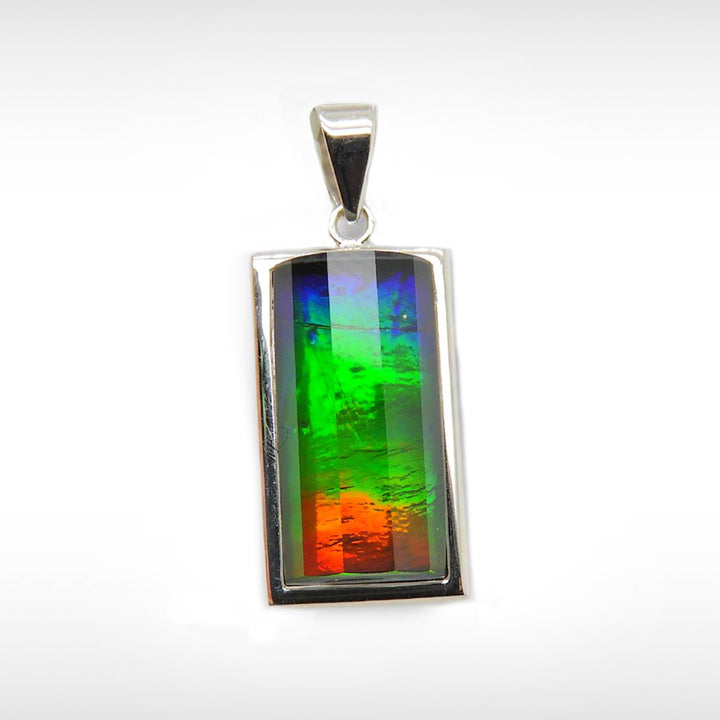 Women's Priscilla 14K Gold AA Grade Ammolite Pendant